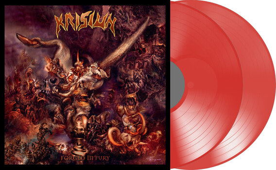 LP ploča Krisiun - Forged In Fury (Limited Edition) (Red Coloured) (2 LP) - 2