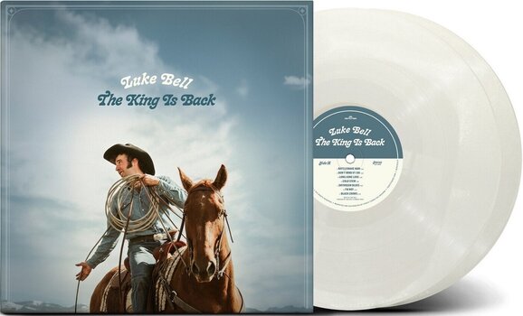 Vinyl Record Luke Bell - The King Is Back (Cloud White Coloured) (2 LP) - 2