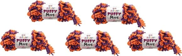 Knitting Yarn Alize 719 Flower Knitting Yarn - 2