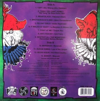 LP plošča Potbelly / Marjinal - F*** Borders (LP) - 2