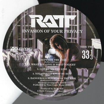 LP ploča Ratt - Invasion Of Your Privacy (Limited Edition) (Black, Grey & White Coloured) (LP) - 5