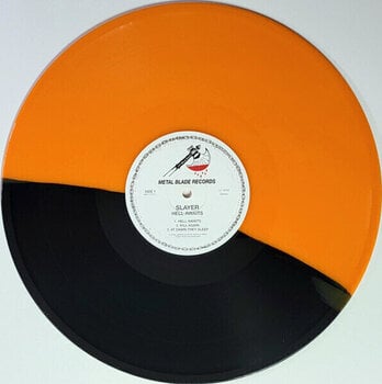Vinyylilevy Slayer - Hell Awaits (Limited Edition) (Orange/Black Split Coloured) (LP) - 3