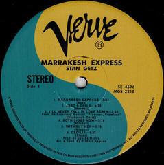 LP platňa Stan Getz - Marrakesh Express (Verve By Request) (Remastered) (180g) (LP) - 2