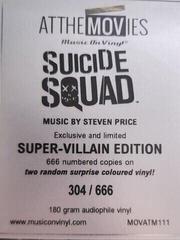 LP ploča Steven Price - Suicide Squad (Original Soundtrack) (Numbered/Limited Edition) (Random Surprise Color Coloured) (180 g) (2 LP) - 7