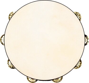 Head Tambourine Meinl TAH2V-WB Vintage Natural 10" Head Tambourine - 2