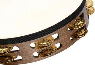Head Tambourine Meinl TAH2V-WB Vintage Natural 10" Head Tambourine - 5