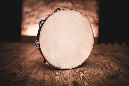 Tambourine (daire) sa opnom Meinl FD12TAM Natural 12" Tambourine (daire) sa opnom - 3