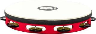 Head Tambourine Meinl TAH1BK-R-TF Red 10" Head Tambourine - 2