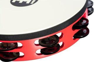 Head Tambourine Meinl TAH2BK-R-TF Red 10" Head Tambourine - 5