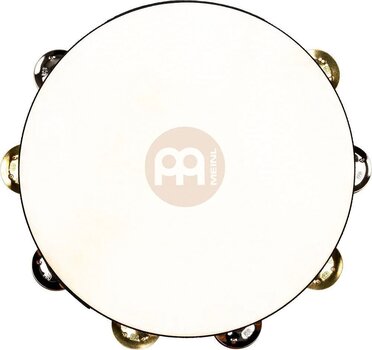 Head Tambourine Meinl TAH1M-SNT Natural 10" Head Tambourine - 2