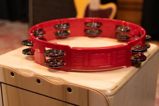 Classical Tambourine Meinl HTT10R Headliner Series Tour Red 10" Classical Tambourine - 7