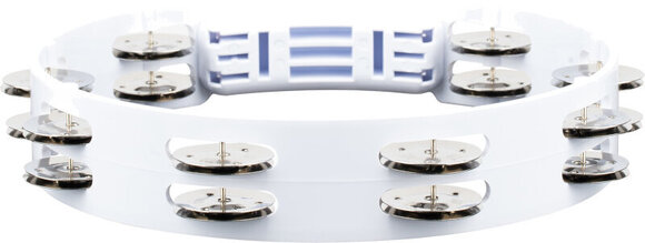 Classical Tambourine Meinl HTT10WH Headliner Series Tour White 10" Classical Tambourine - 3
