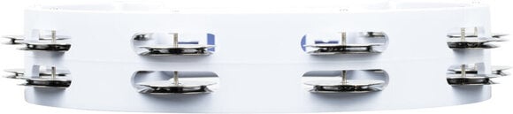 Classical Tambourine Meinl HTT10WH Headliner Series Tour White 10" Classical Tambourine - 5