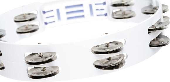 Classical Tambourine Meinl HTT10WH Headliner Series Tour White 10" Classical Tambourine - 6