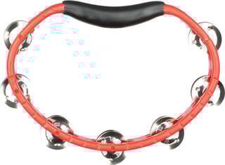 Tamburyn Meinl HTMT1R Headliner Series Hand Held ABS Red Tamburyn - 1