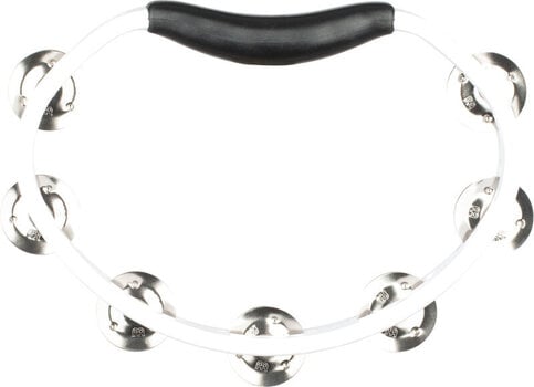 Percussion - Tambourin Meinl HTWH Headliner Series Hand Held ABS White Percussion - Tambourin - 2