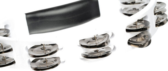 Pandeireta clássica Meinl HTMT1WH Headliner Series Hand Held ABS White Pandeireta clássica - 6