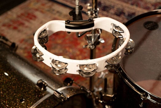 Tambourin montable Meinl HTMT2WH Headliner Series Mountable ABS White Tambourin montable - 7