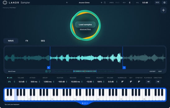 Software Plug-In FX Processor LANDR Sampler (Digital product) - 2