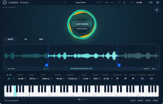 Software Plug-In FX Processor LANDR Sampler (Digital product) - 3