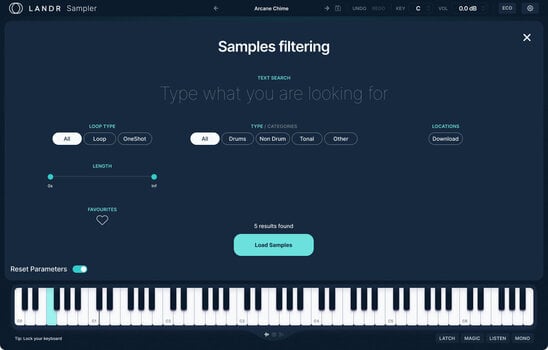Software Plug-In FX Processor LANDR Sampler (Digital product) - 4