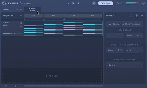 Студійне програмне забезпечення Plug-In ефект LANDR Composer (Цифровий товар) - 2