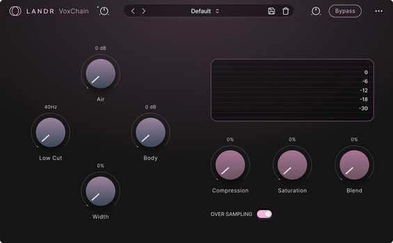 Programski plugin efekti LANDR VoxChain (Digitalni proizvod) - 3