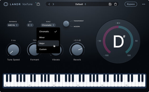 Programski Plug-In efekti LANDR VoxTune (Digitalni proizvod) - 4