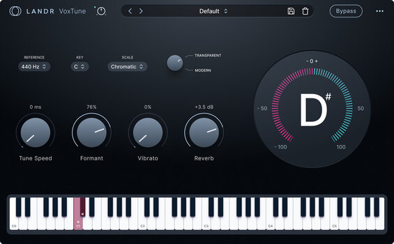 Programski Plug-In efekti LANDR VoxTune (Digitalni proizvod) - 5