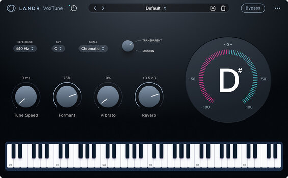 Programski Plug-In efekti LANDR VoxTune (Digitalni proizvod) - 6