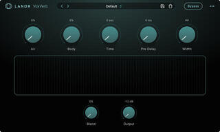 Software Plug-In FX Processor LANDR VoxVerb (Ψηφιακό προϊόν) - 2