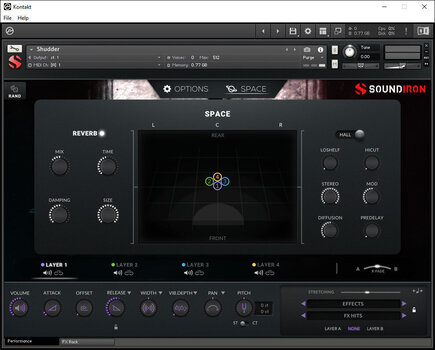 Biblioteca de samples/sons Soundiron Shudder (Produto digital) - 3