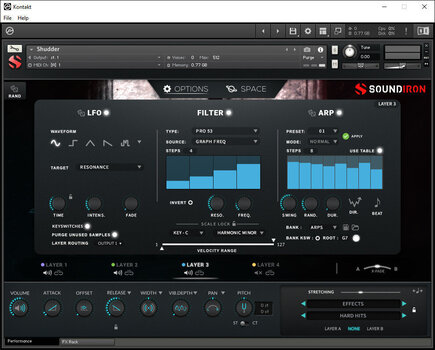 Biblioteca de samples/sons Soundiron Shudder (Produto digital) - 6