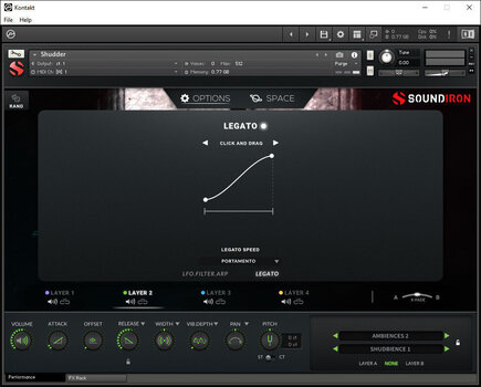 Biblioteca de samples/sons Soundiron Shudder (Produto digital) - 8