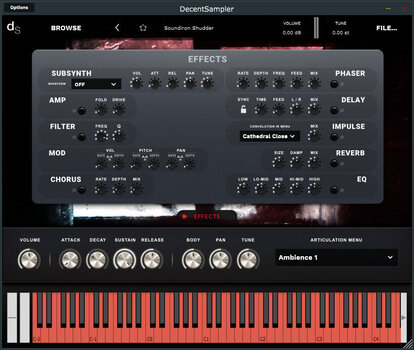 Biblioteca de samples/sons Soundiron Shudder (Produto digital) - 11