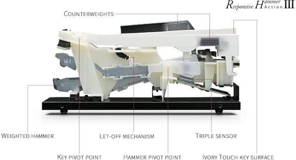 Дигитални клавир Kawai DG30 Дигитални клавир Polished Ebony - 21