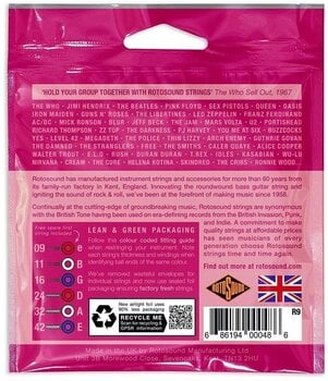 Žice za električnu gitaru Rotosound R9 Žice za električnu gitaru - 4