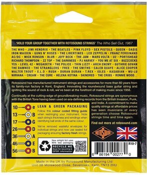 Snaren voor elektrische gitaar Rotosound R10 7 Snaren voor elektrische gitaar - 4