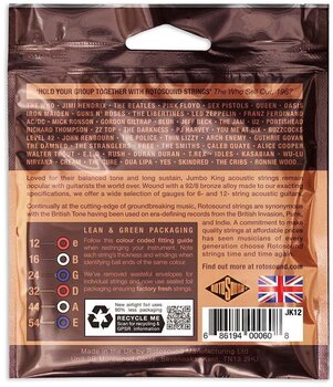Saiten für Akustikgitarre Rotosound JK12 Jumbo King Saiten für Akustikgitarre - 3