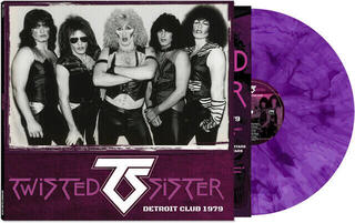LP ploča Twisted Sister - Detroit Club 1979 (Purple Marble Coloured) (LP) - 1
