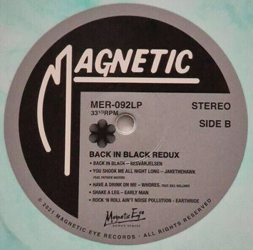 LP ploča Various Artists - Back In Black (Redux Series) (Green White Marbled Coloured) (LP) - 6