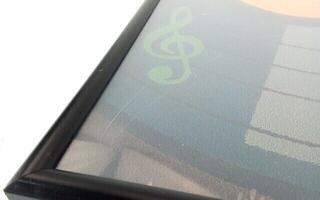 Stojak ścienny na płyty LP
 Muziker Vinyl record albums Frame Double Stojak ścienny na płyty LP Black (Jak nowe) - 2