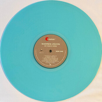LP ploča Warren Zevon - My Ride's Here (Limited Edition) (Ice Blue Translucent Coloured) (LP) - 2