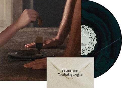 Vinilinė plokštelė Charli XCX - Wuthering Heights (Dark Green Marbled Coloured) (LP) - 2