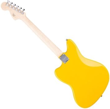 Elektrikitarr Fender Squier FSR Affinity Series Jaguar MN Graffiti Yellow Elektrikitarr - 2