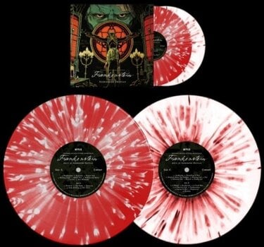Disco de vinilo Original Soundtrack - Alexandre Desplat: Frankenstein (Red/White Splatter Coloured) (140 g) (2 LP) - 2
