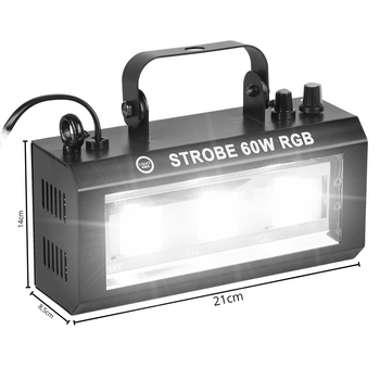 Strobe Light4Me STROBE 60W RGB - 15