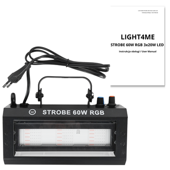 Strobe Light4Me STROBE 60W RGB - 20