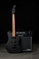 Electric guitar PSD Guitars JM-100M Matte Black Electric guitar - 7