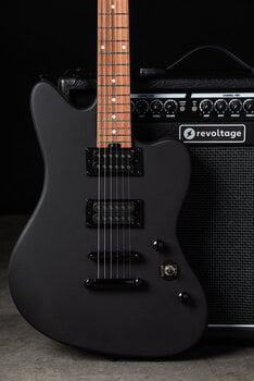 Gitara elektryczna PSD Guitars JM-100M Matte Black Gitara elektryczna - 9